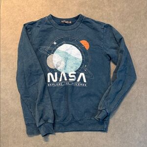 Fifth Sun Blue NASA Sweatshirt